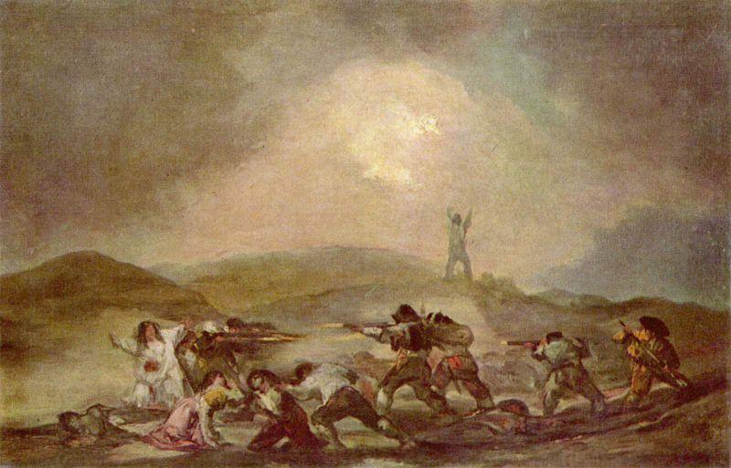 Francisco de Goya Episode aus dem spanischen Unabhangigkeitskrieg